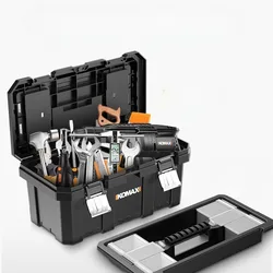 Multifunctional Household Portable Maintenance Tools Electrical Box Large Hardware Toolbox Car Storage Box Tool Organizer