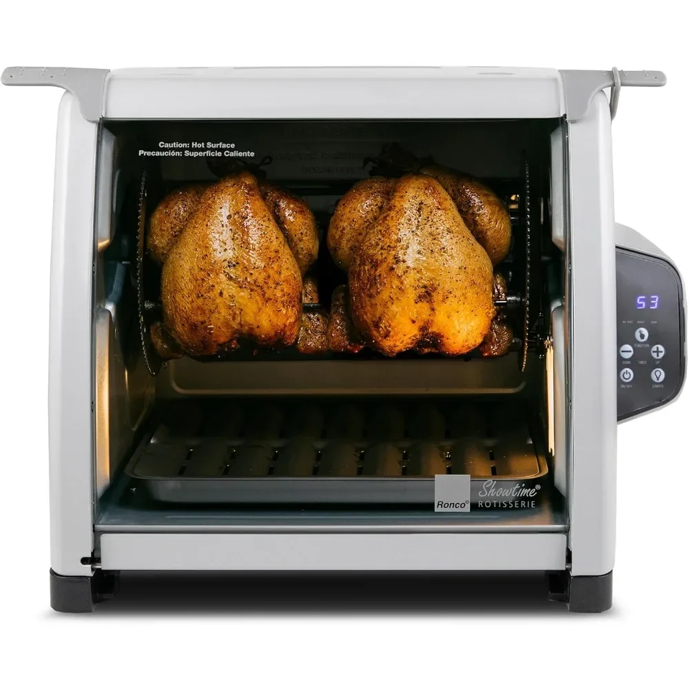 2-Pound Capacity, Auto Shutoff, Includes Rotisserie Spit, Multi-Pu