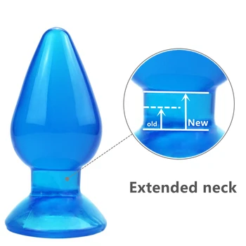 C001 Large Backyard Beads Anal Balls Bigger Anal Plug Beads Sex Toys Soft Vaginal Anal Butt Plug Sex Tool Anal Toy 2