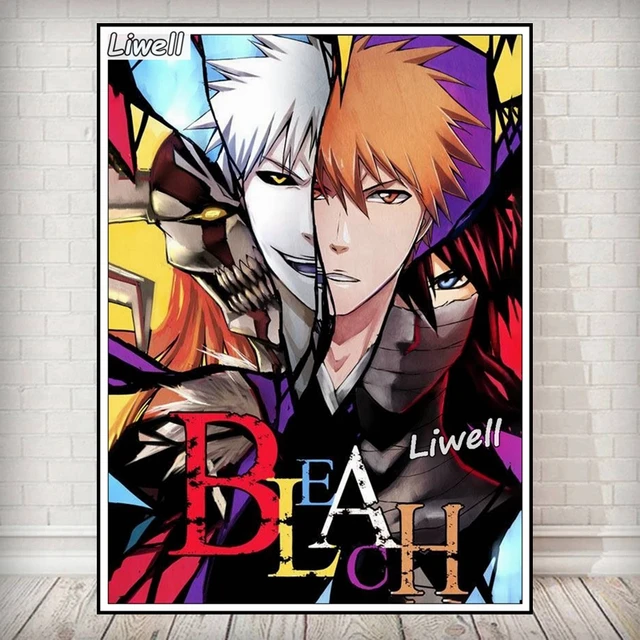 Ichigo Kurosaki Bleach Anime - 5D Diamond Painting - DiamondByNumbers -  Diamond Painting art