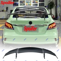 Suitable for MG 5 MG 6 universal tail wing modification, true carbon fiber rear spoiler sports fixed wing 3