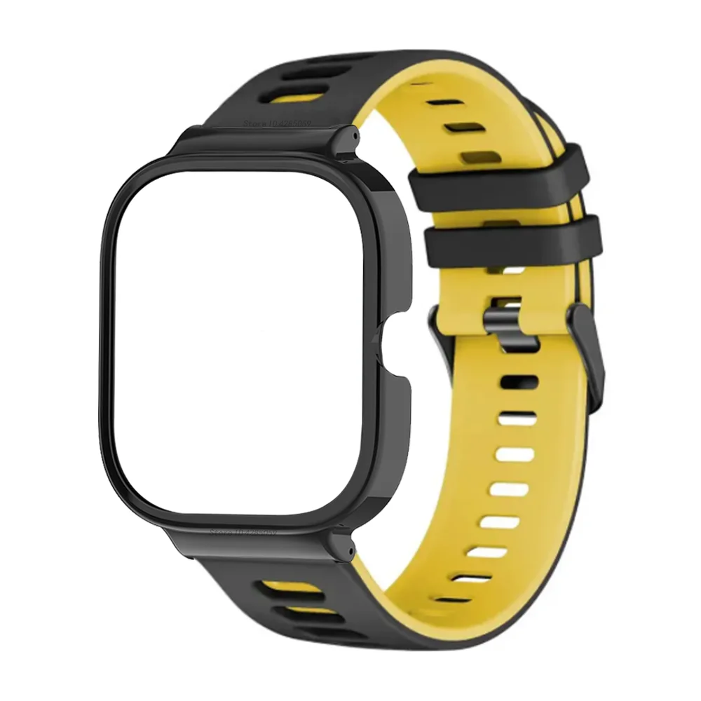 Silicone Sport Strap with Protective Cover