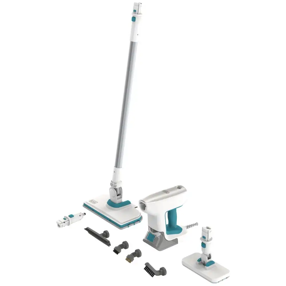 

BLACK+DECKER Steam Cleaning Multipurpose System with 6 Attachments