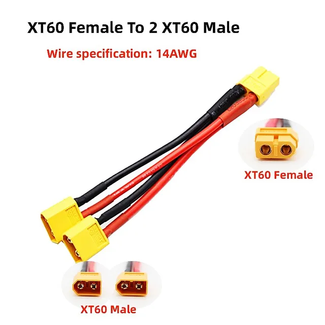 Connettore UK 2 Pin Adattatore Connettore Da XT60 A Deans (T-Plug) - Femmina -maschio, Per RC, Scooter Elettrici, Venditore UK Connettore 2 Pin UK Seller - Foto 6