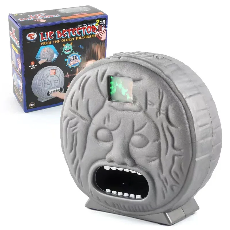 Tabletop Decompression Micro-shock Party The Truth or Dare Lie Detector Finger Electroshock Decompression Toy