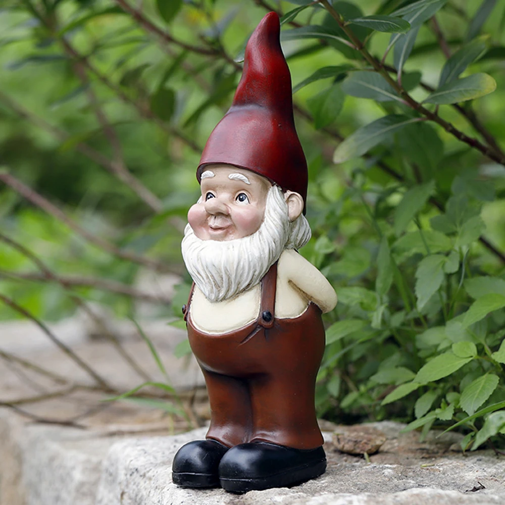 Garden Gnomes Statues Yard Decorations Outdoor Garden Decor Gnomes Statues Patio Lawn Ornament Gifts for Women resin statue resin handicraft ornaments garden statue resin ornament resin ornaments garden decoration animal ornaments