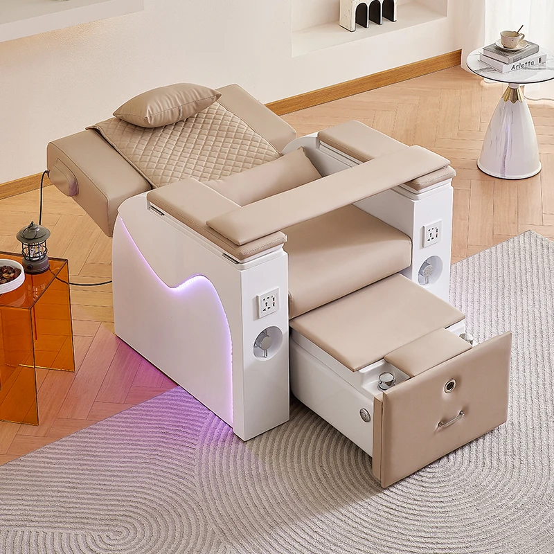 Manicure sofa Pedicure spa chair Eyelash tattoo Electric Manicure chair Recliner Beauty shop Foot bath salon furniture