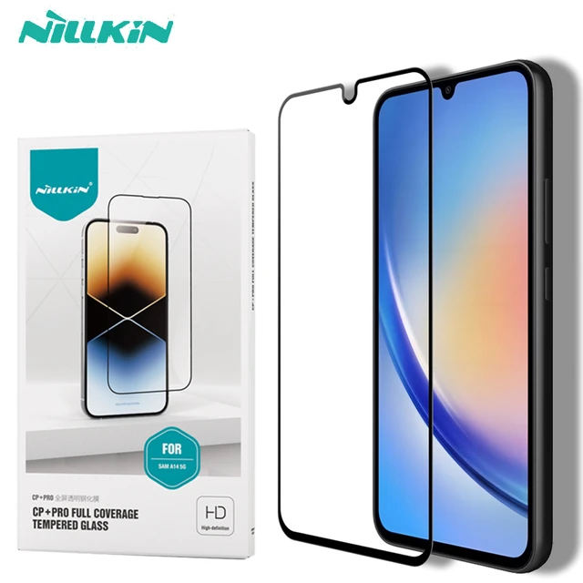 Nillkin 2pcs Voll kleber Displays chutz folie für Samsung Galaxy