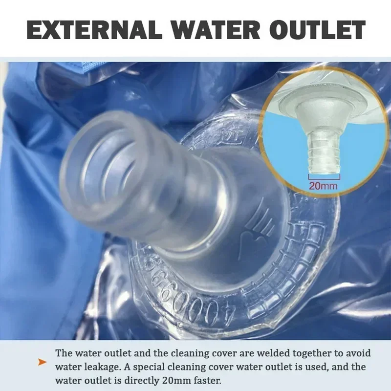 Air Conditioning Cover 95/130cm 37.4/51inch Full Set Cleaner Tools with Water Pipe Conditioner Waterproof Cleaning Cover
