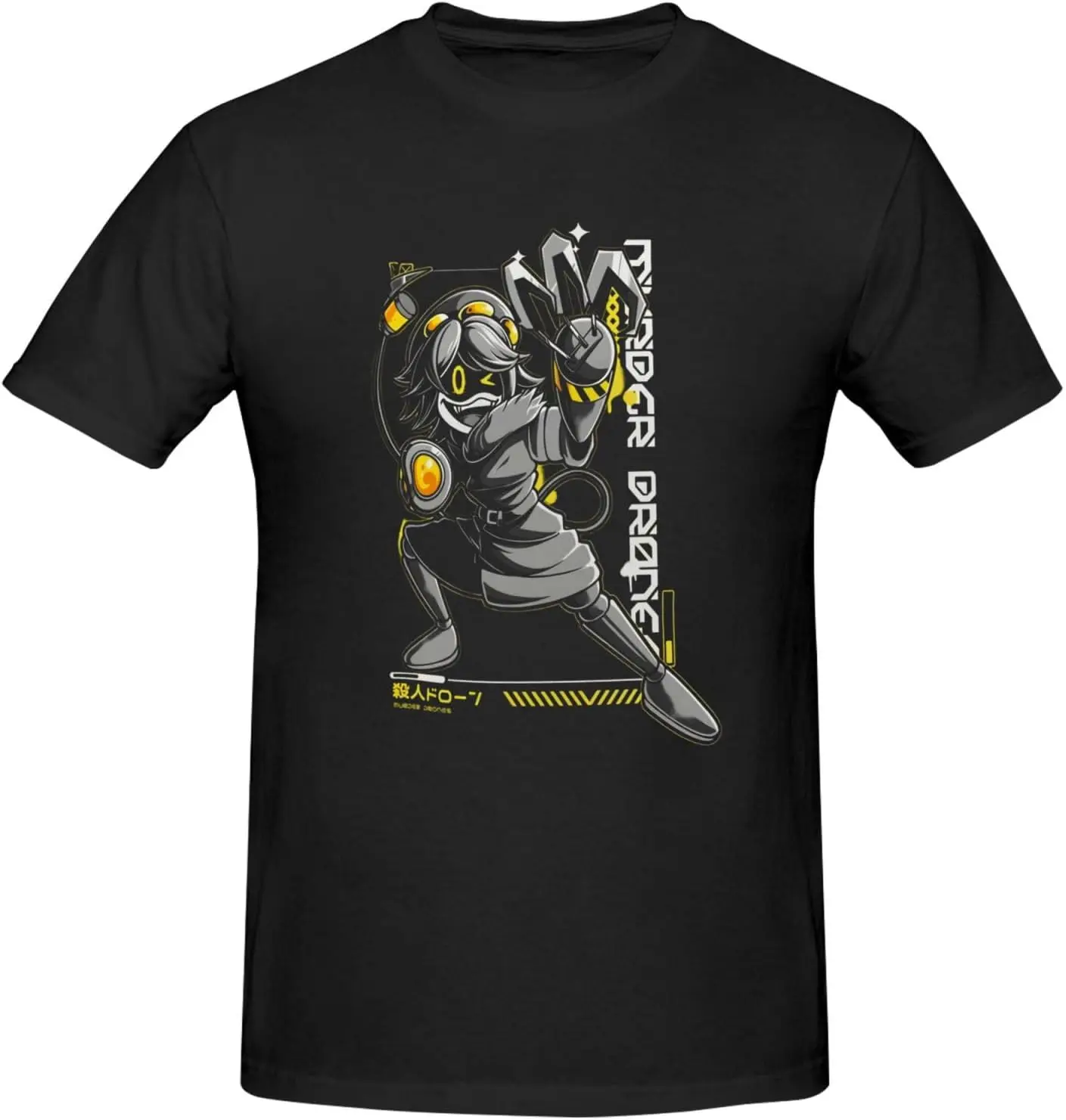 

Murder Drones Men Womennovelty Tshirts Cartoon Topsblack