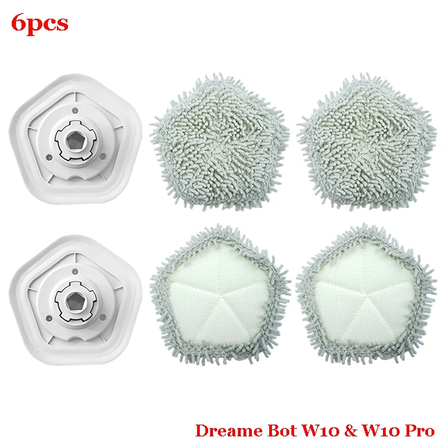 Teste Di Ricambio Per Mocio Dreame W10/W10 PRO - 2 Pezzi Lavabili Per Pavimenti - Foto 7