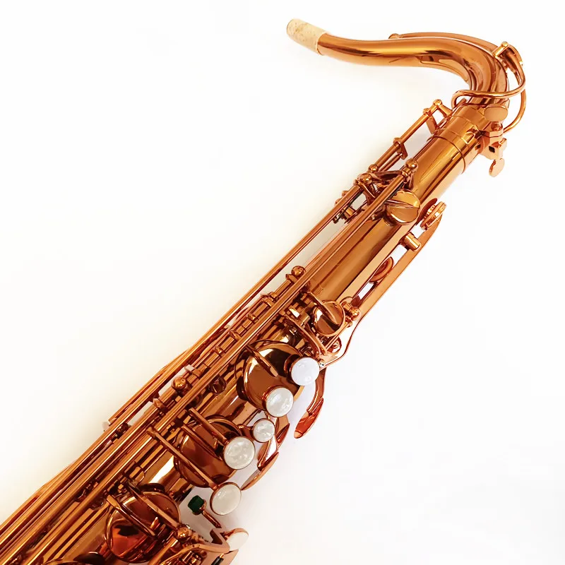 Made in France High Quality Brand Tenor Saxophone Mark VI Coffee color Copper B-flat Tenor Sax Mark VI Mouthpiece