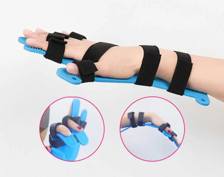 Finger points fingerboard rehabilitation training device fixed orthodontic brain stroke hemiplegia hand wrist