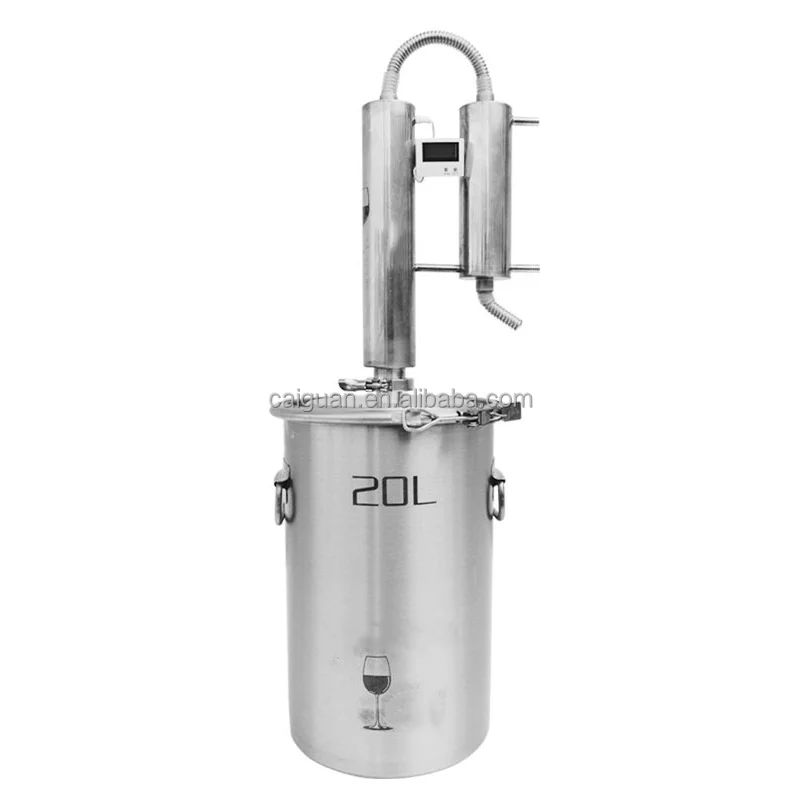 Popular Alcohol Distiller Wine Making Kit Water Distiller Moonshine Still Home Brewing Equipment 60 L