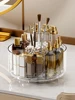 360 Degree Rotating Makeup Storage Box Turntable Makeup Storage Tray Suitable For Dressing Tables Skincare Products Etc 1