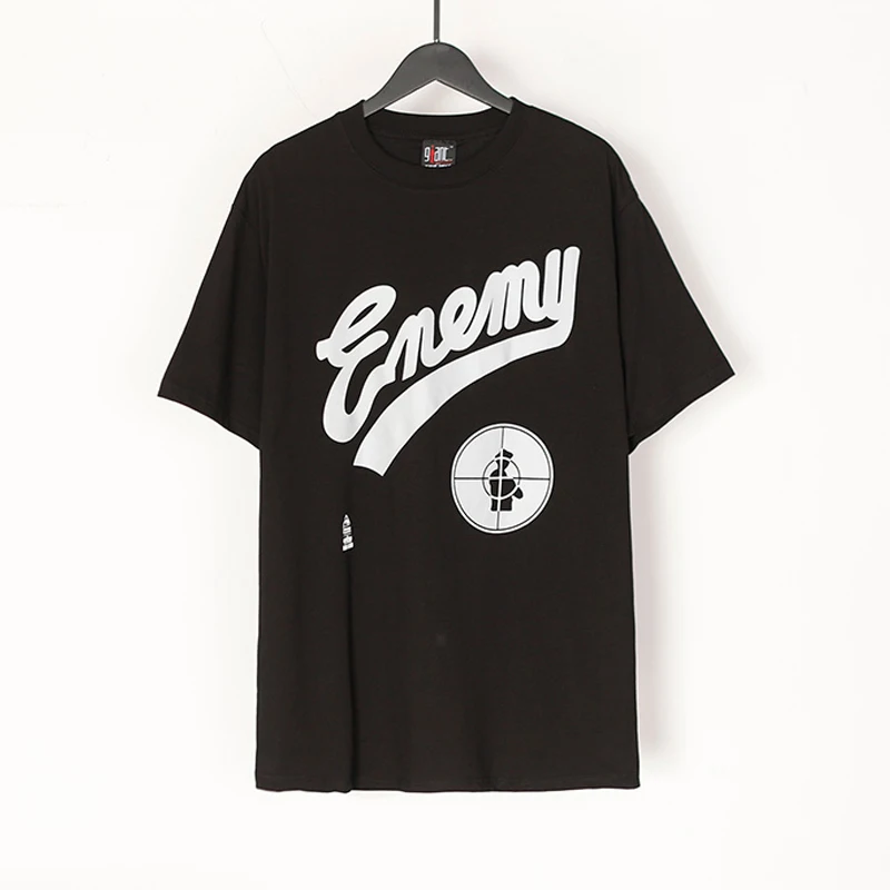 

Saint Michael T Shirts Letter Printing Street Hip Hop Heavyweight Vintage Loose Casual Men Woman Lovers Tops Tee