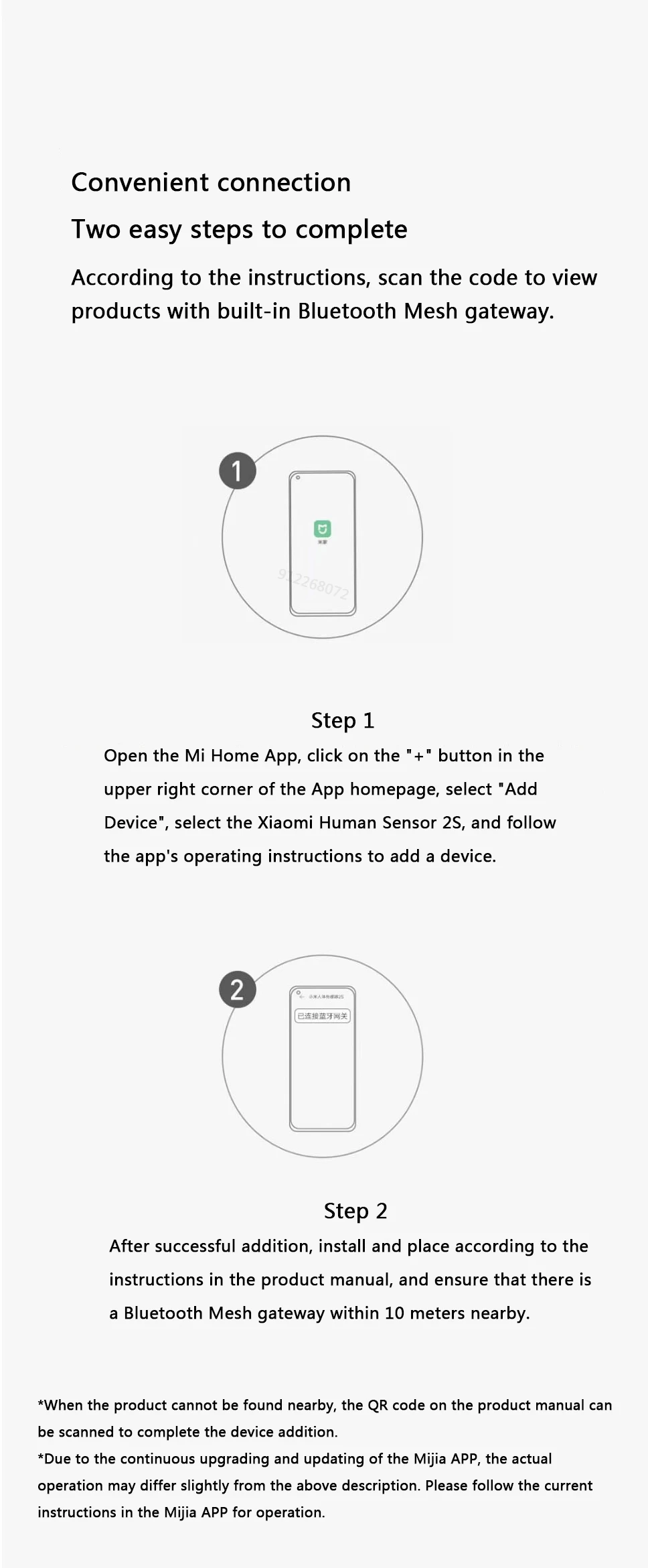 Xiaomi Human Body Sensor 2S Motion Sensor Smart Human Body Sensor description image 10