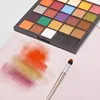 24 Colors Soft Artist Pastel Powder Naturally Water-soluble,Ideal for Charcoal Sketching, Drawing and Expressive Mark Making 1