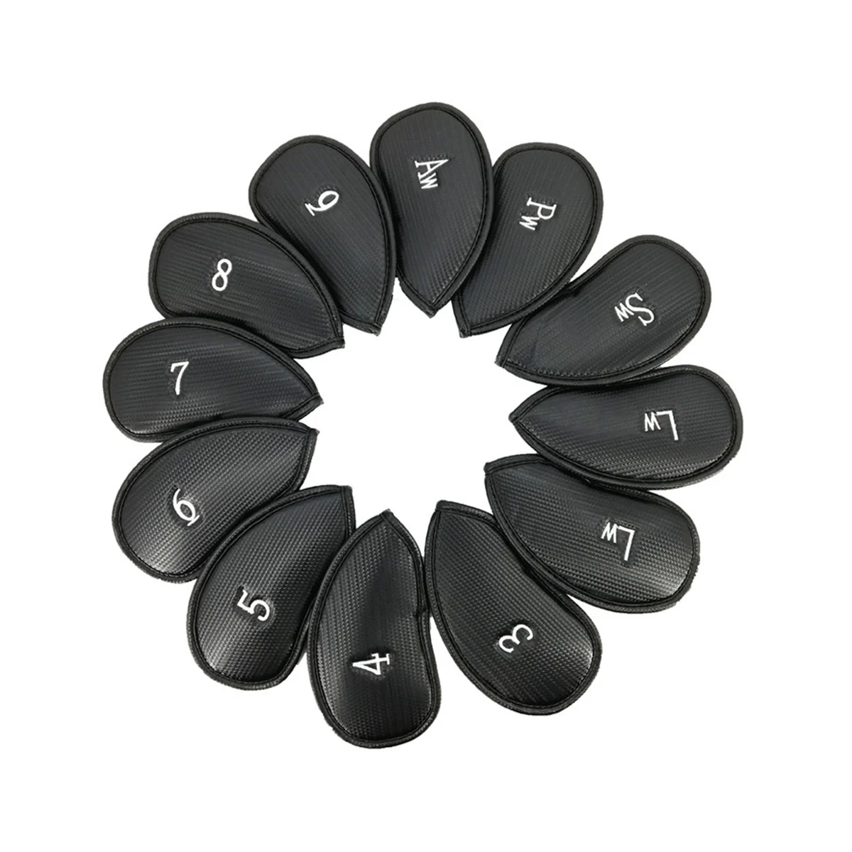 

12 шт., металлические Чехлы для гольфа