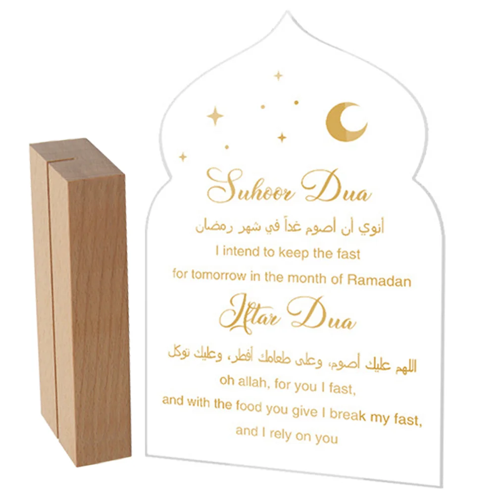 

Acrylic Table The Festival of Lights Party Favors Birthday Decoration for Girl Ramadan Ornaments