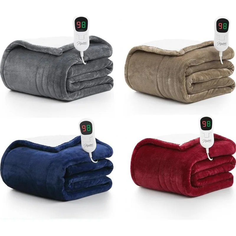 Homemate Electric Heated Blanket with Auto Off