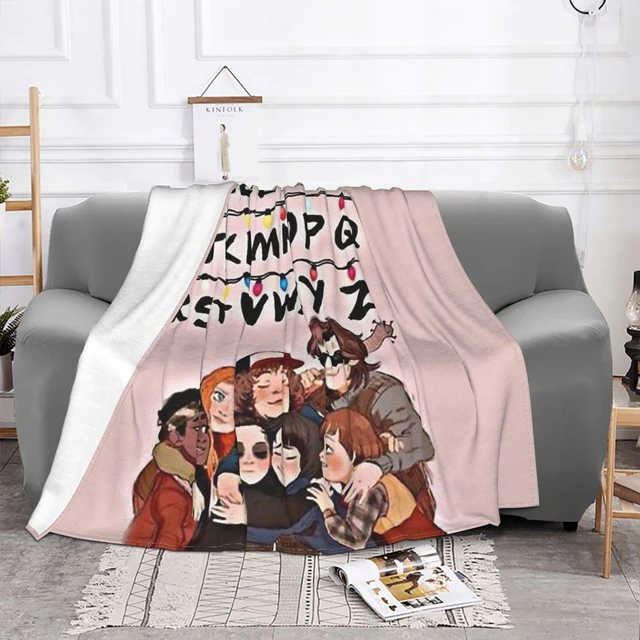 Manta Sofá Coral Oficial Stranger Things de 150X200 cm Str211026 - Koc