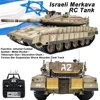 3958 ISR Merkava MK4 Remote Control Tank Main Battle Tank War Military  RC Vehicle Smoke Airsoft BB Shooting Desert Yellow 1