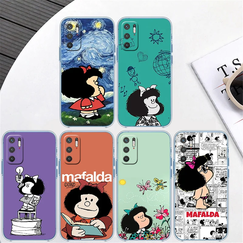 M-Mafalda Transparent Protective Phone Case