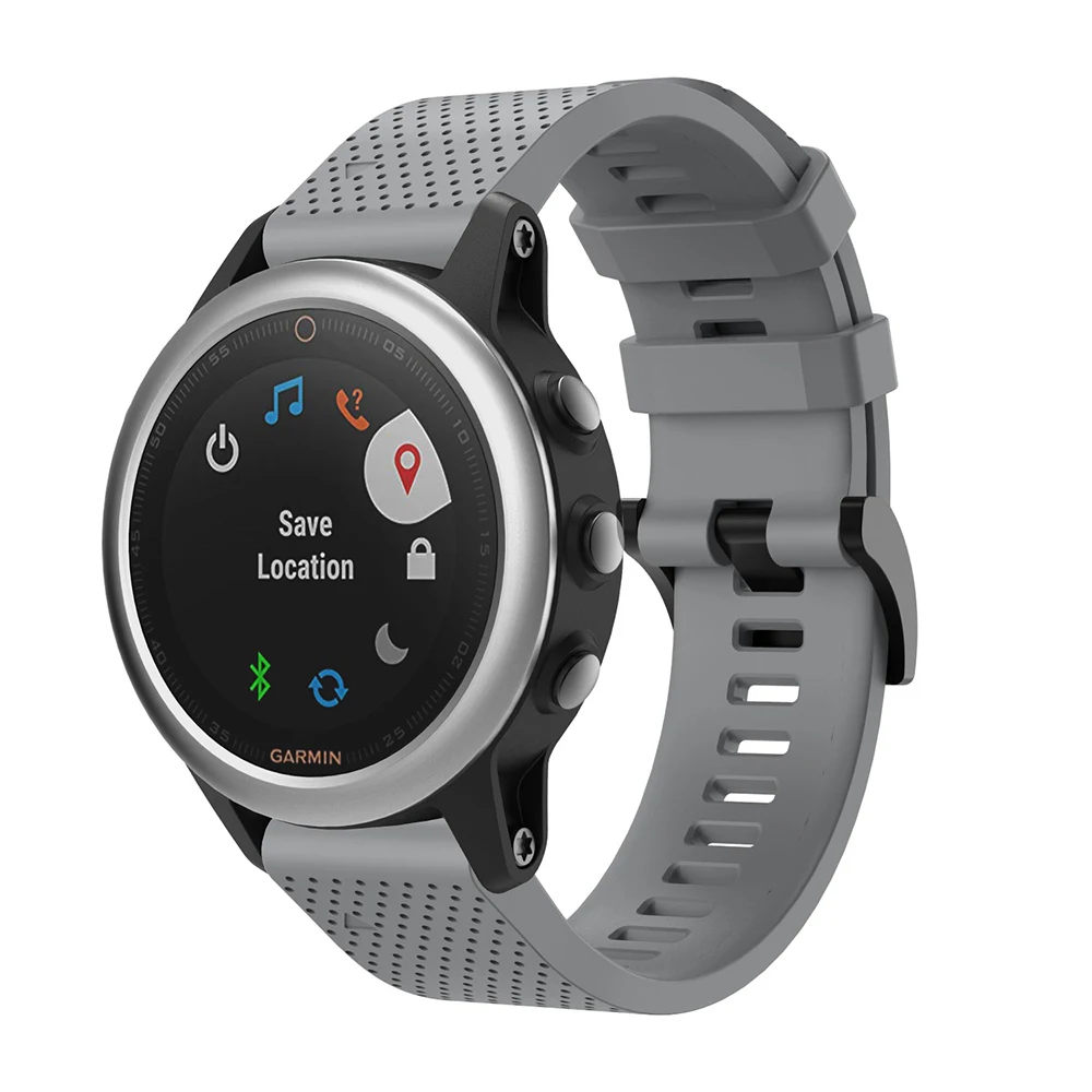 Quick Release 20mm Silicone Smart Watch Band