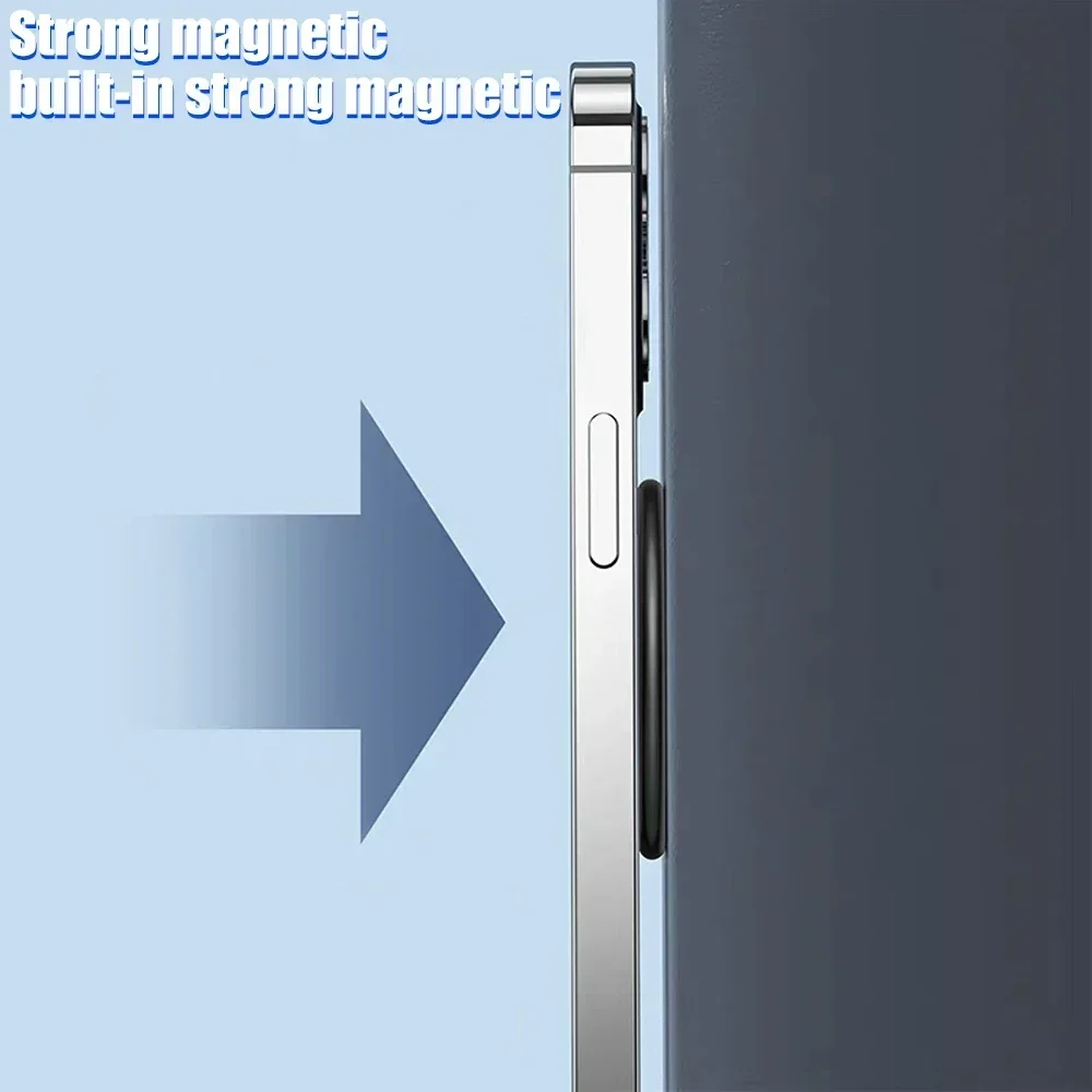 MagSafe Magnetic Ring Holder - Adhesive Strong Magnet for Wall Mounting Mobile Phones & Tablets