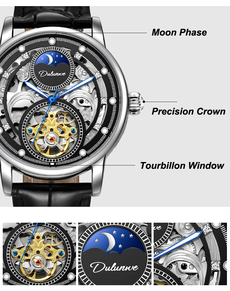 Vīriešu es ūdensizturīgs automātiskais mehāniskais plaukstas vīriešu tops luksusa Tourbillon sporta pulkstenis vīriešu s_voghion.com