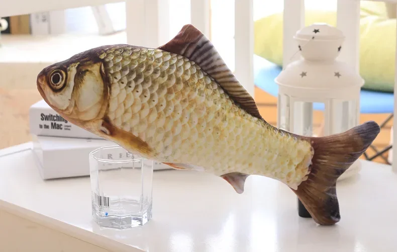 Simulation Fish Cat Toys With Catnip Fish Shape Durable Cat Chew Toys Kitten Interactive Chase Toys Gifts Pet Supplies Hot Sale 2025