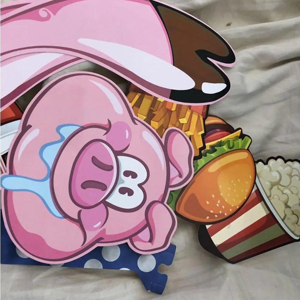 Novelty creative Greedy Porker Game pig board game explosion whole person spoof game Family interaction Toy 4