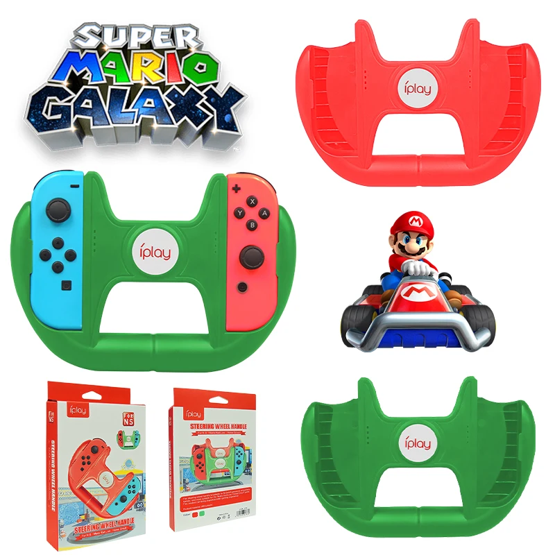 Maniglia Da Corsa Super Mario Kart Per Nintendo Switch Joy-Con Supporto Per Controller Del Volante Grip Accessori Per Console Di Gioco Switch