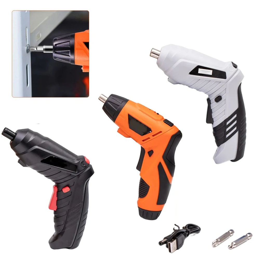 

Multifunction Screwdriver Cordless Electric Battery Rechargeable Impact Drill For Bookshelf Installation Computer Host Assembly