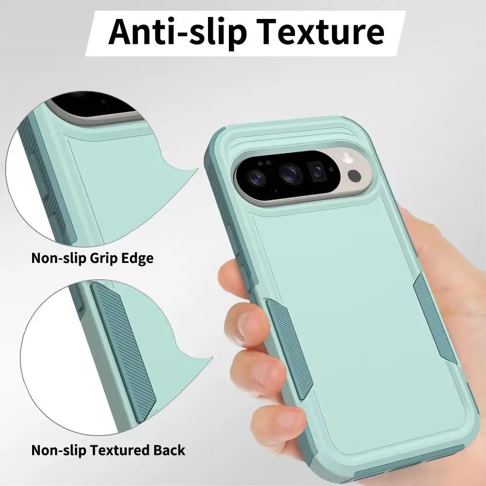 Dual-Layer Heavy Duty Shockproof & Dustproof Rugged Protective Case