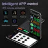 LED Sign Matrix Pixel Panel Scrolling Bright Advertising Display Signboard Flexible USB LED Car Sign Bluetooth App DIY Control 3
