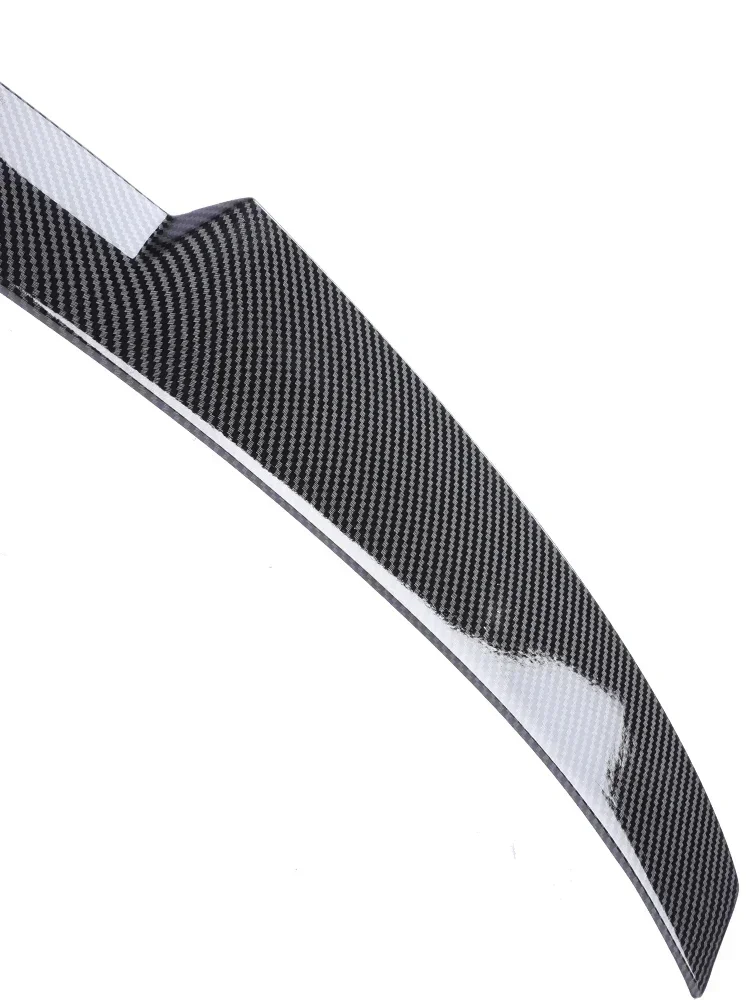 Rear Trunk Spoiler Bumper Lip For BMW 4 Series F32 F33 F36 Carbon Fiber PSM M4 MP Style Wing Tail Kit 2014-2020 Gloss Black 4