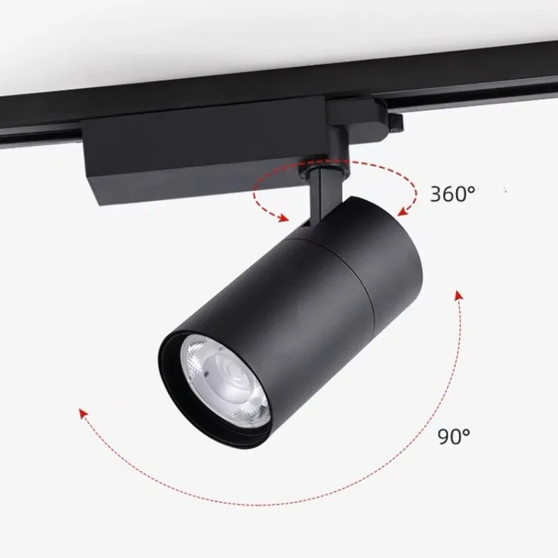 LED 노출 트랙 스포트라이트 천장 스포트라이트, 거실 쇼핑몰 의류 매장, 특별 LED, 10W, 20W, 30W, AC110V-240V