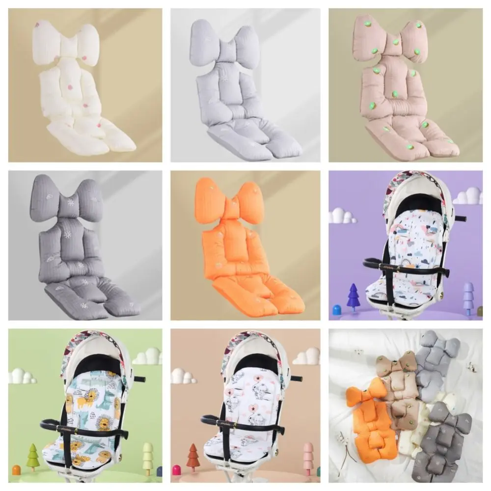 

Baby Seat Cushion Baby Stroller Cushion Cotton Seat Liner Pushchair Car Mat Car Seat Pram Cushion Trolley Mattress Kids