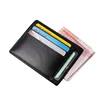 Brand New 2022 Genuine Leather Card Holder Credit Card Case Money Organizer Men Wallets Short Mini Wallet Clutch Purse Fashion 2