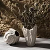 CAPIRON Nordic Irregular Ceramic Vase for Pampas Grass Home Bedroom Living Room Table Centerpiece Decoration Accessories Desk 1