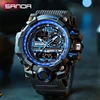 SANDA 3133 2022 G Style New Men's Watches 50M Waterproof Shock Sports Military Quartz Watch For Male Digital Wristwatch Clock 5