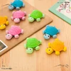 4 Pcs Creative Cartoon Pencil Eraser Turtle Rubber for School Supplies Back To School 1