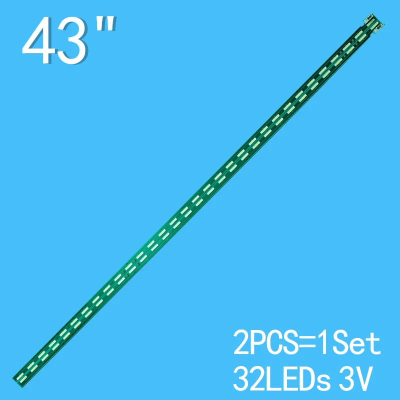 LED TV backlight strip For 43UF6300-CD 43UX310C-CA 43UF690V 43lf5900 Lnnotek Y15 43INCH BMS UHD 8520PKG 64EA R-TYPE L-TYPE