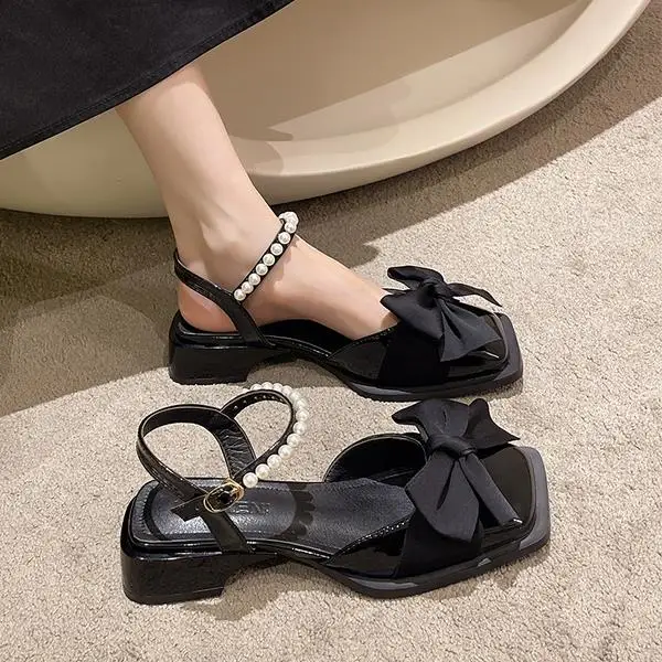 أحذية مريحة للنساء صنادل فاخرة تناسب الإناث البيج...