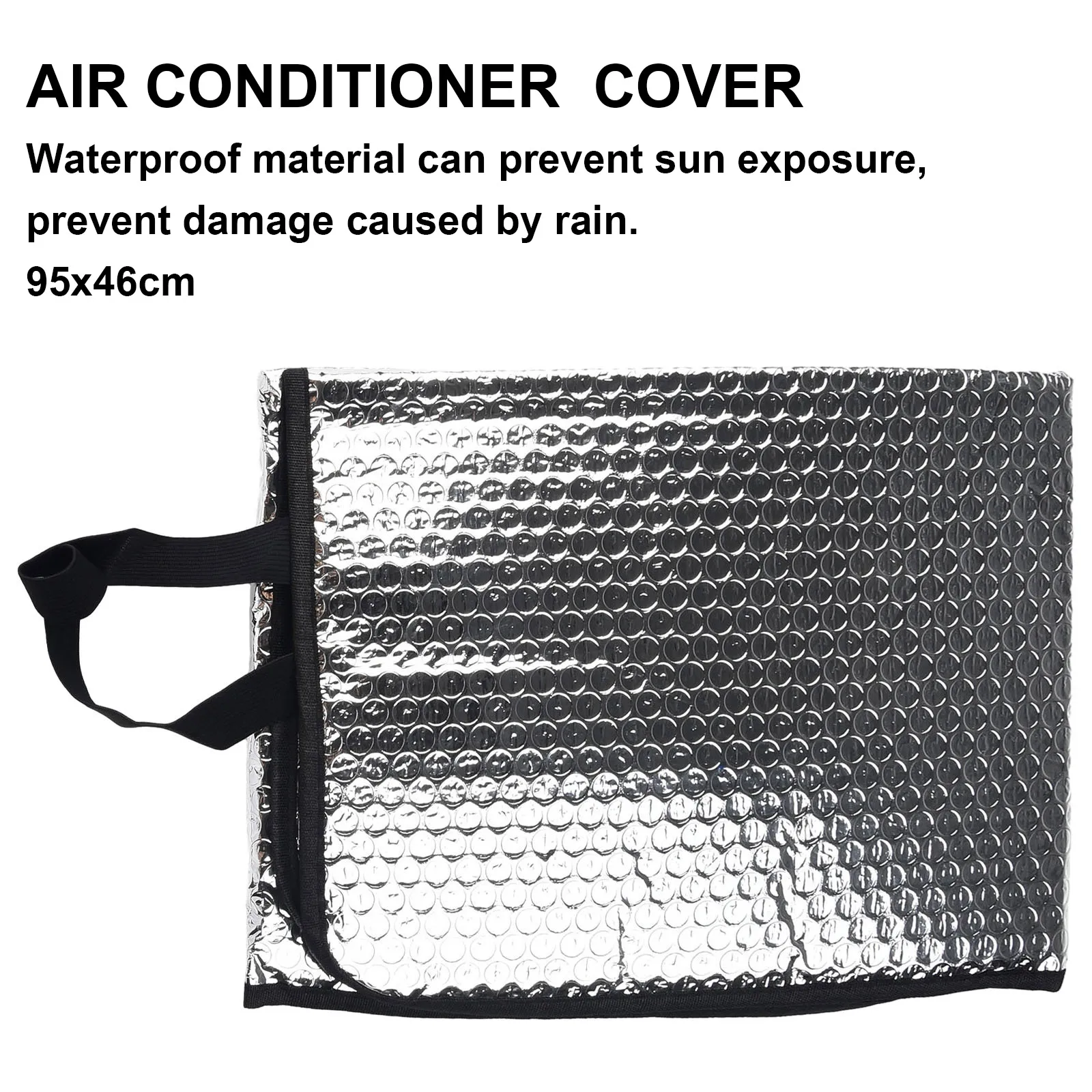 

Protectors Air Conditioning Shield Air Conditioner Cover Sun Protection Cover With Lifting Ring Sunscreen Waterproof Dustproof