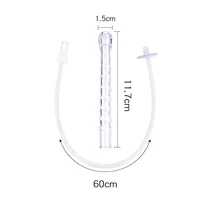 1PCS 600ML Rectal Syringe Clean Stream Anal Douche Enema Colon Cleaner Kit For Women 2