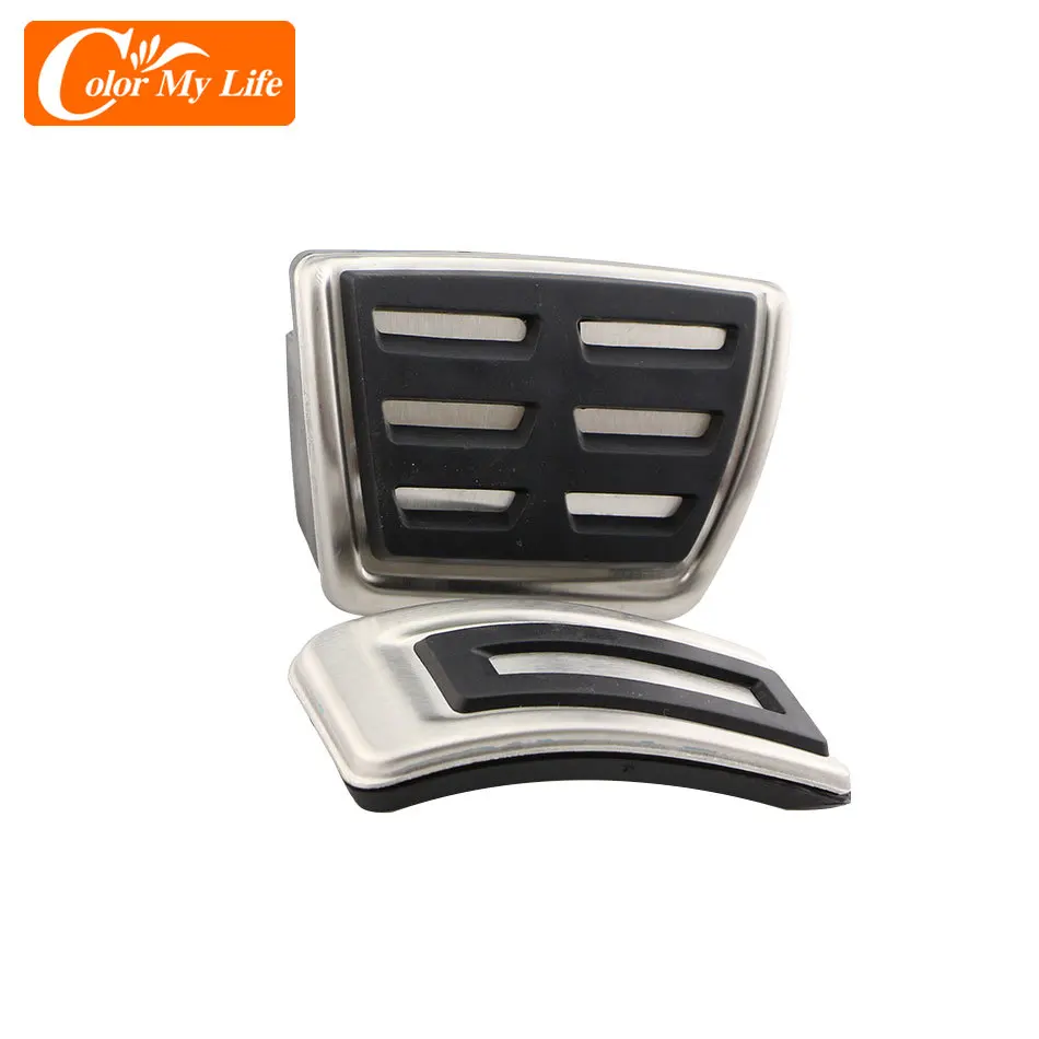 Car Pedals For VW Cross Coupe Arteon Jetta MK7 Touran Accessories Auto Pedal Pad Cover car pedals pedal cover stainless steel pedal cover