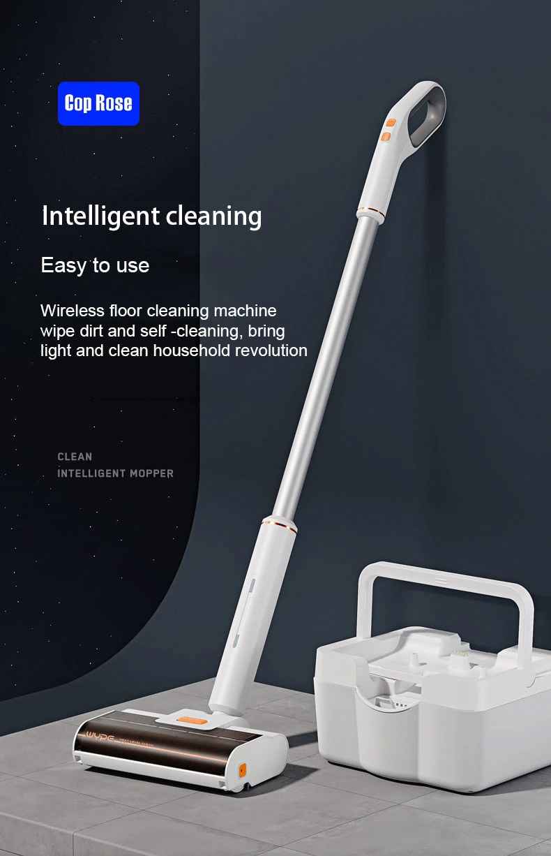 Description Picture 3 of itemWireless Electric Floor Cleaner Handheld Wiper Washers Wet Mopping Robot  Mop Machine